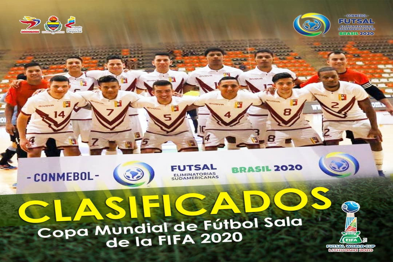 ¡Histórico! Venezuela clasifica al Mundial de Futsal en Lituania