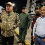 Ministro Diosdado Cabello supervisa dispositivos de seguridad en Caracas