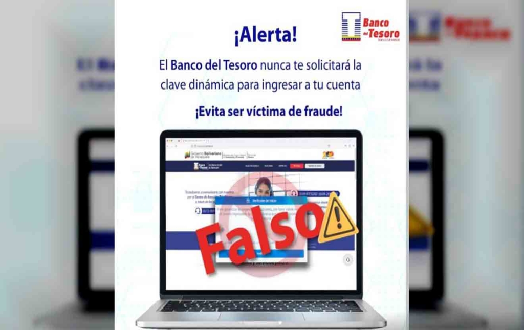 Banco del Tesoro protege a sus clientes contra los ciberdelitos