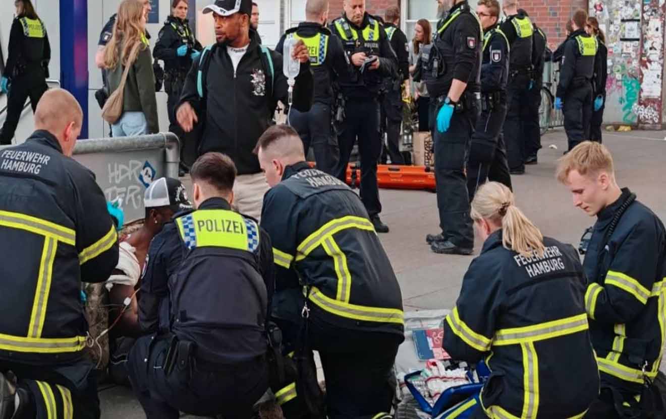 Ataque con cuchillo en Hamburgo deja 12 heridos