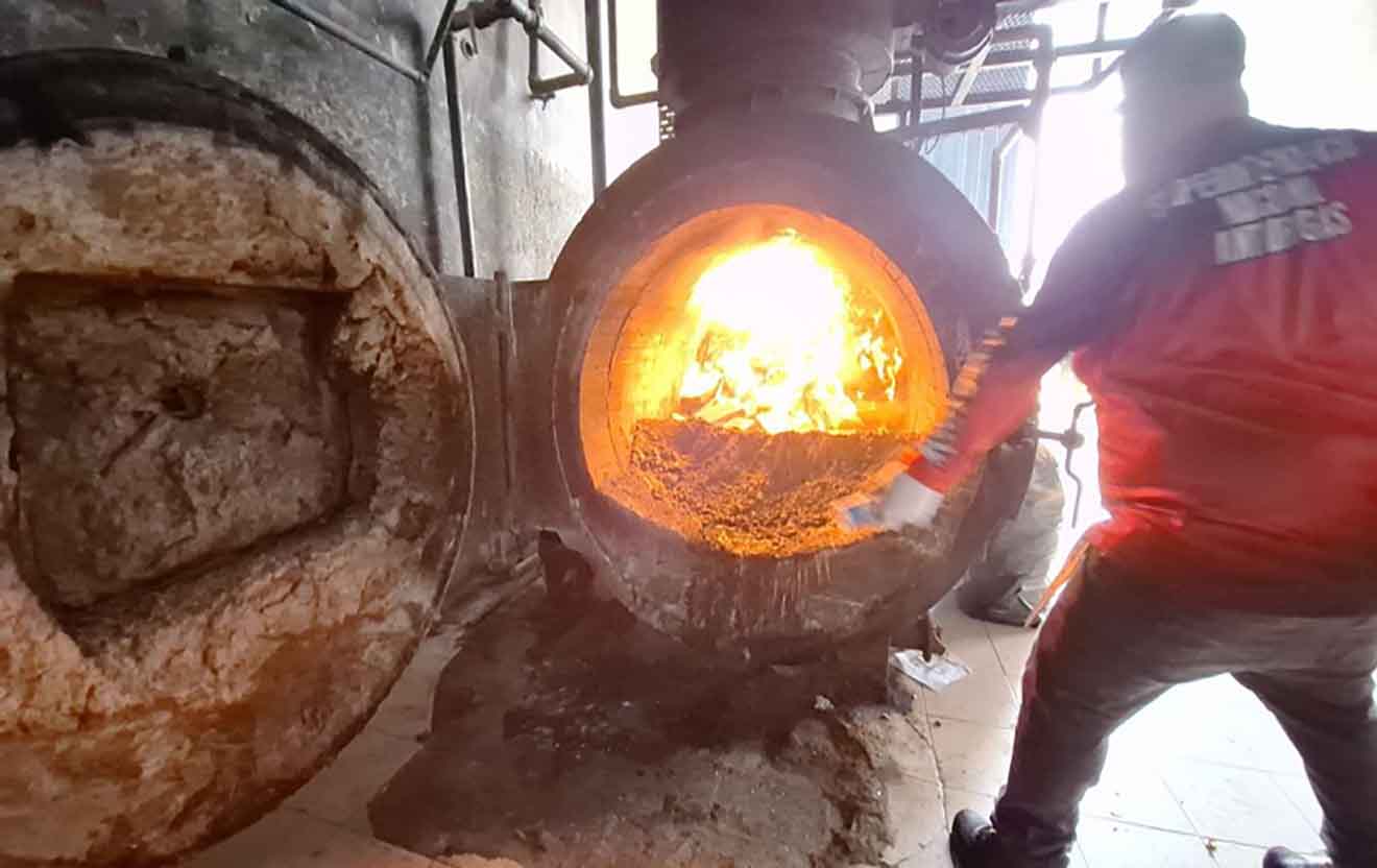 incineración de drogas SNA