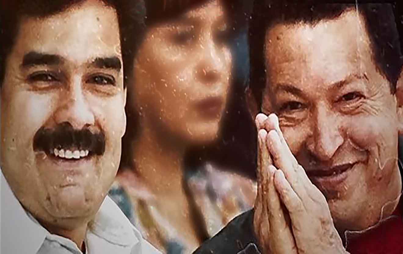 Presidentes Maduro y Chavez