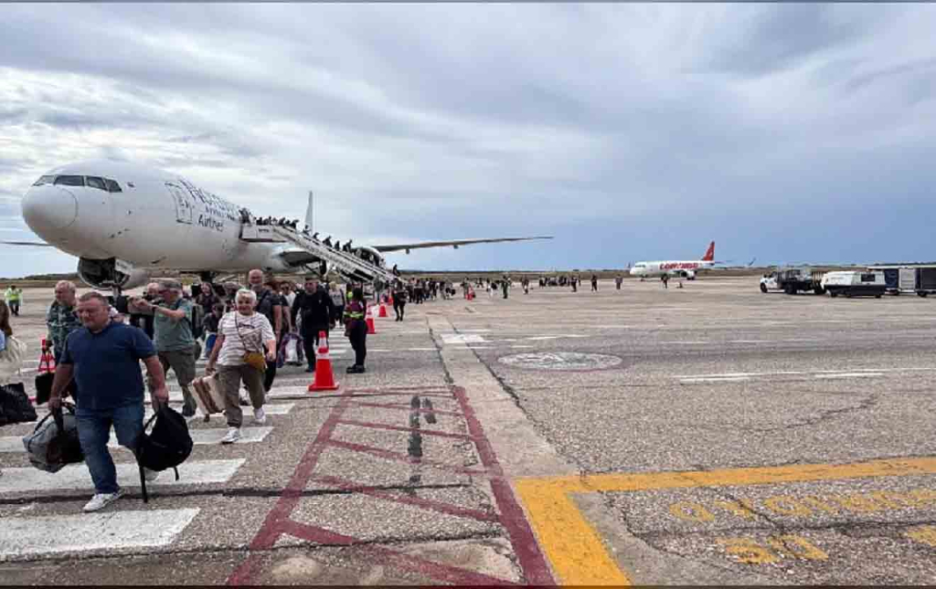 Arribó nuevo vuelo con 493 turistas rusos a la isla de Margarita