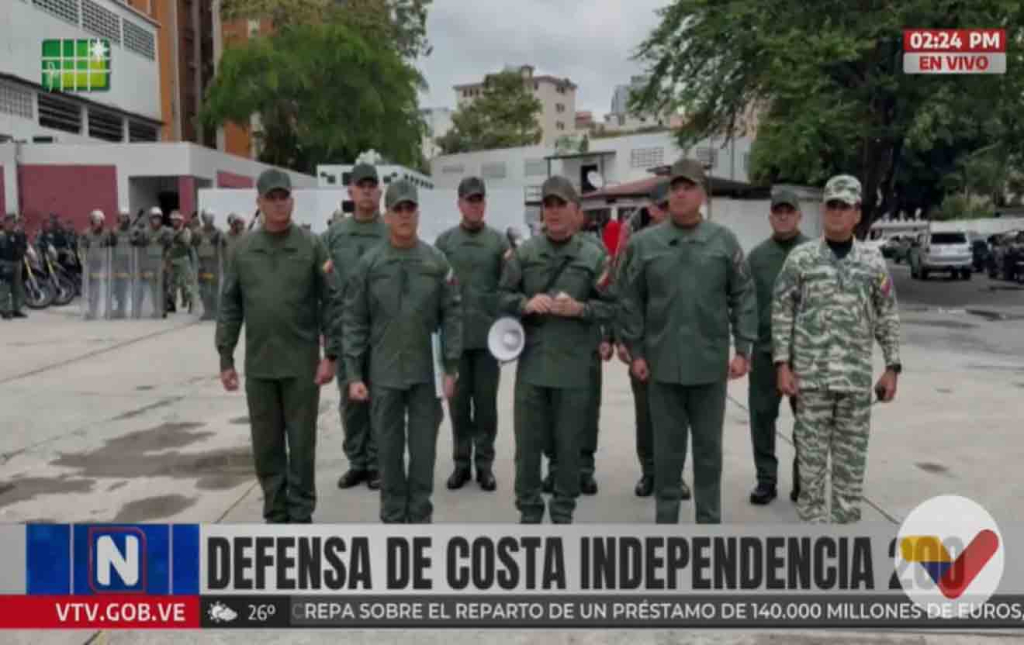 FANB instaló 73 puntos de acción en 9 estados del país como parte de los ejercicios de defensa de nuestras costas