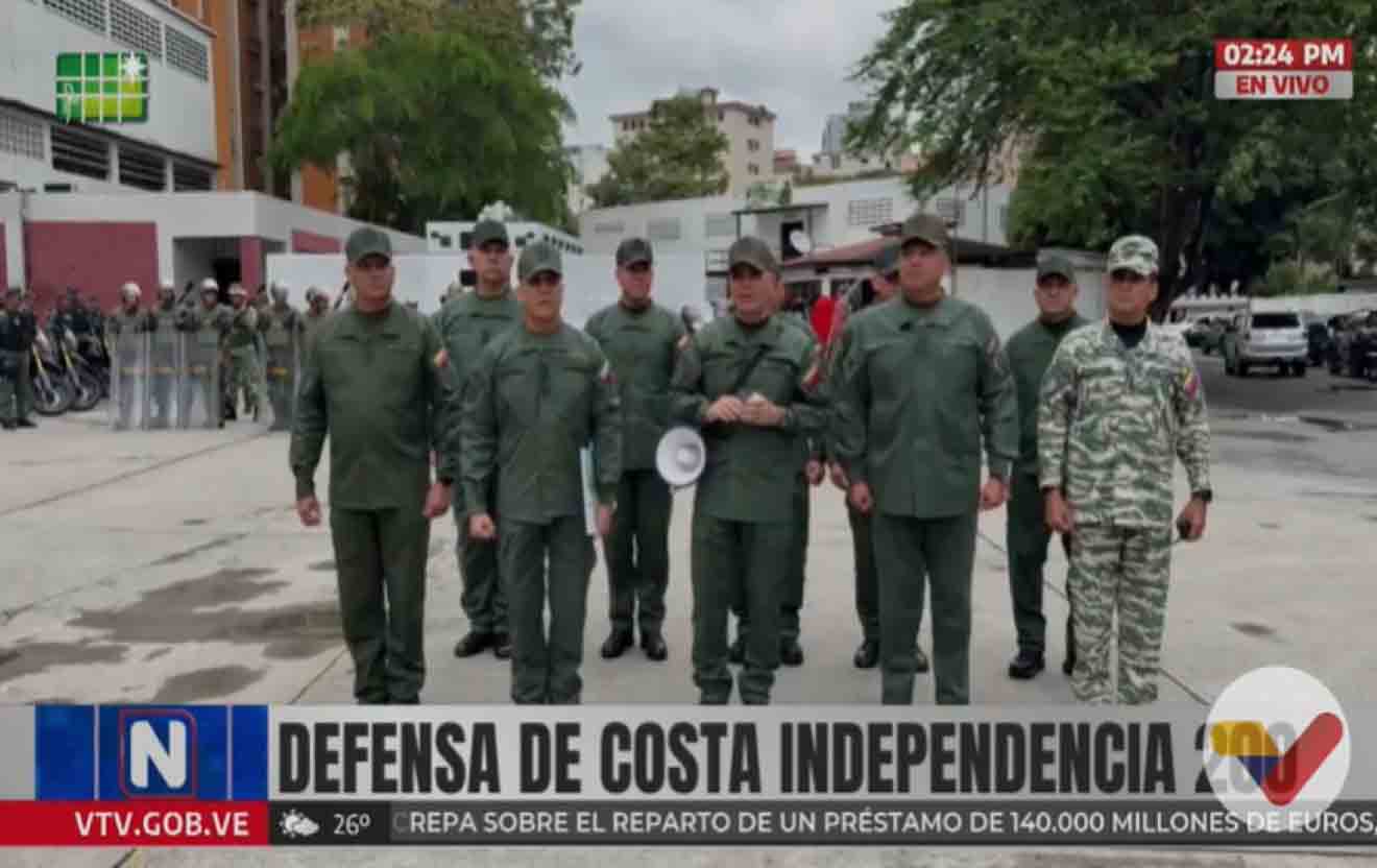 FANB instaló 73 puntos de acción en 9 estados del país como parte de los ejercicios de defensa de nuestras costas