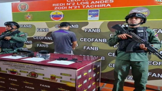 GNB detiene sujeto que portaba aparatos de francotirador