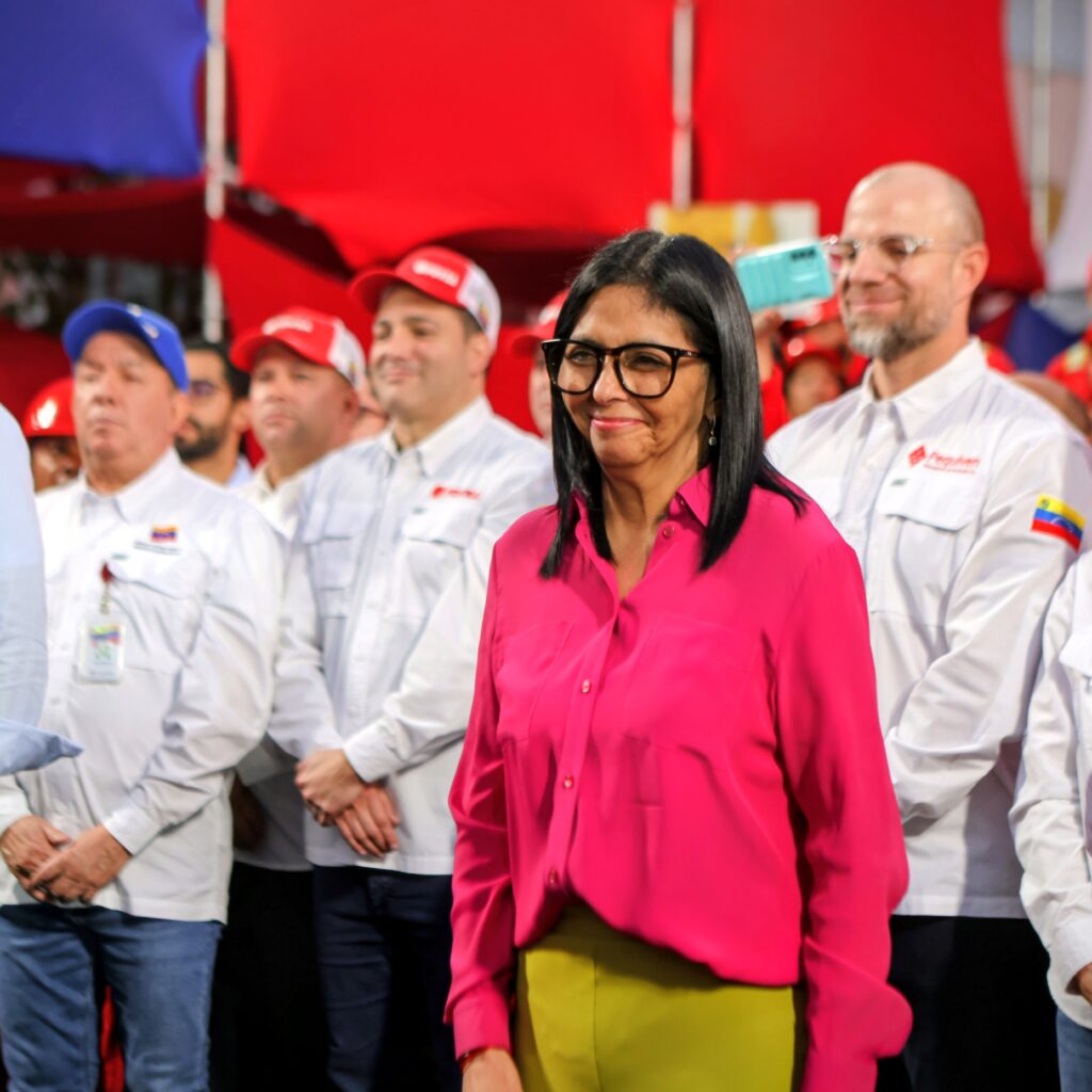 Venezuela iniciará su primera exportación de molécula de gas en las próximas horas, anunció Delcy Rodríguez