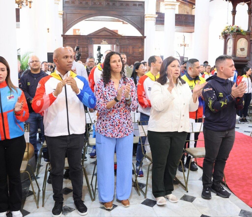 La tradicional Misa del Deporte rogó por la paz de Venezuela