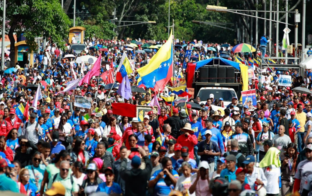 Psuv marcha a 37 años del Caracazo
