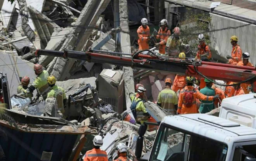 Mueren 12 personas por derrumbe de residencia de ancianos en Brasil