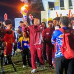 Juegos Deportivos Nacionales: Inició el recorrido del Fuego Patrio