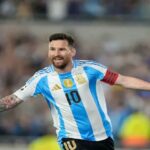 Triplete de Messi dio triunfo de Argentina