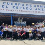 Semilleros Científicos de Anzoátegui aprenden importancia de la ciencia con los bomberos