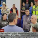 Gobierno Bolivariano entregó alimentos y medicinas a las familias afectadas por las lluvias en Táchira