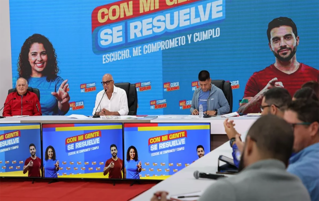Jorge Rodríguez informó que hubo 40 mil asambleas para definir proyectos de la juventud