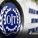 Comité de Defensa de las familias de inmigrantes secuestrados en El Salvador entrega carta en la OIT