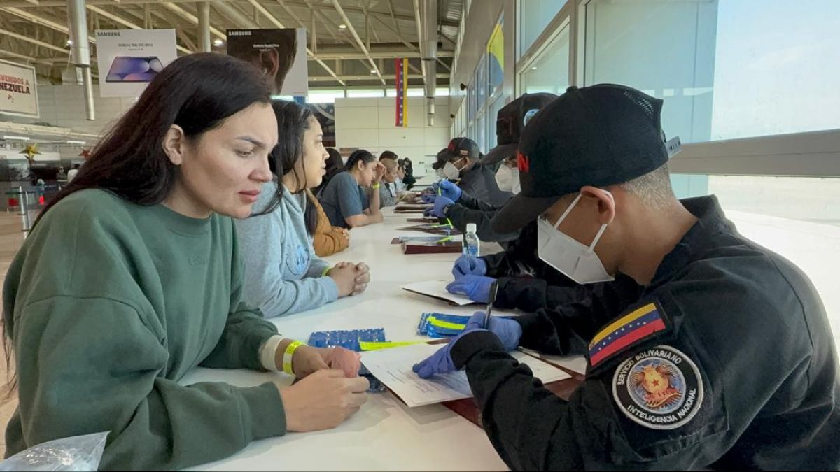 deportados por los Estados Unidos arribaron a Venezuela