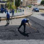 Arreglan calles y avenidas de Acarigua con nueve mil 800 toneladas de asfalto