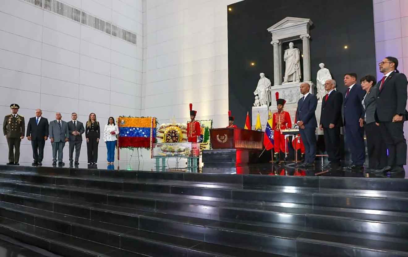 homenaje al Libertador