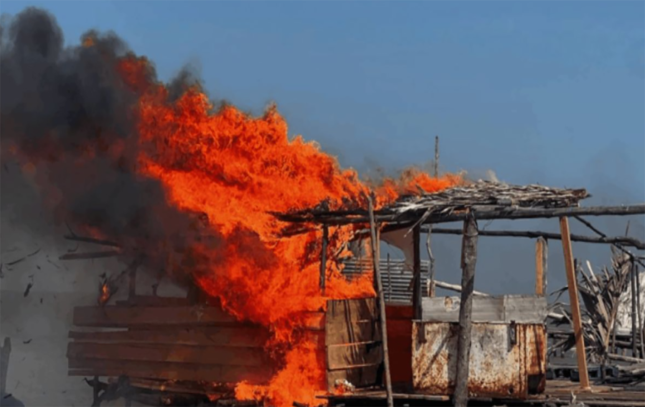 FANB destruyó campamento logístico utilizado para el narcotráfico en Delta Amacuro