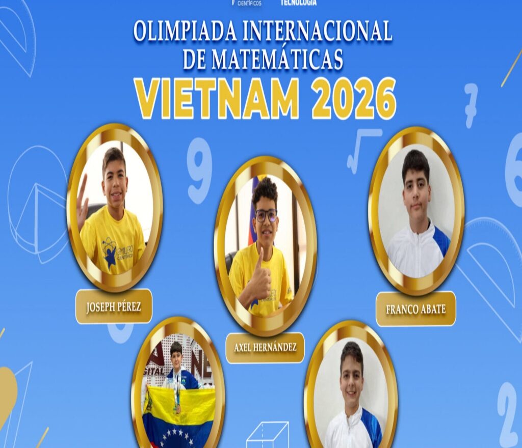 Ministra Jiménez felicitó a los jóvenes que clasificaron a la Competencia Internacional de Matemáticas Aplicadas