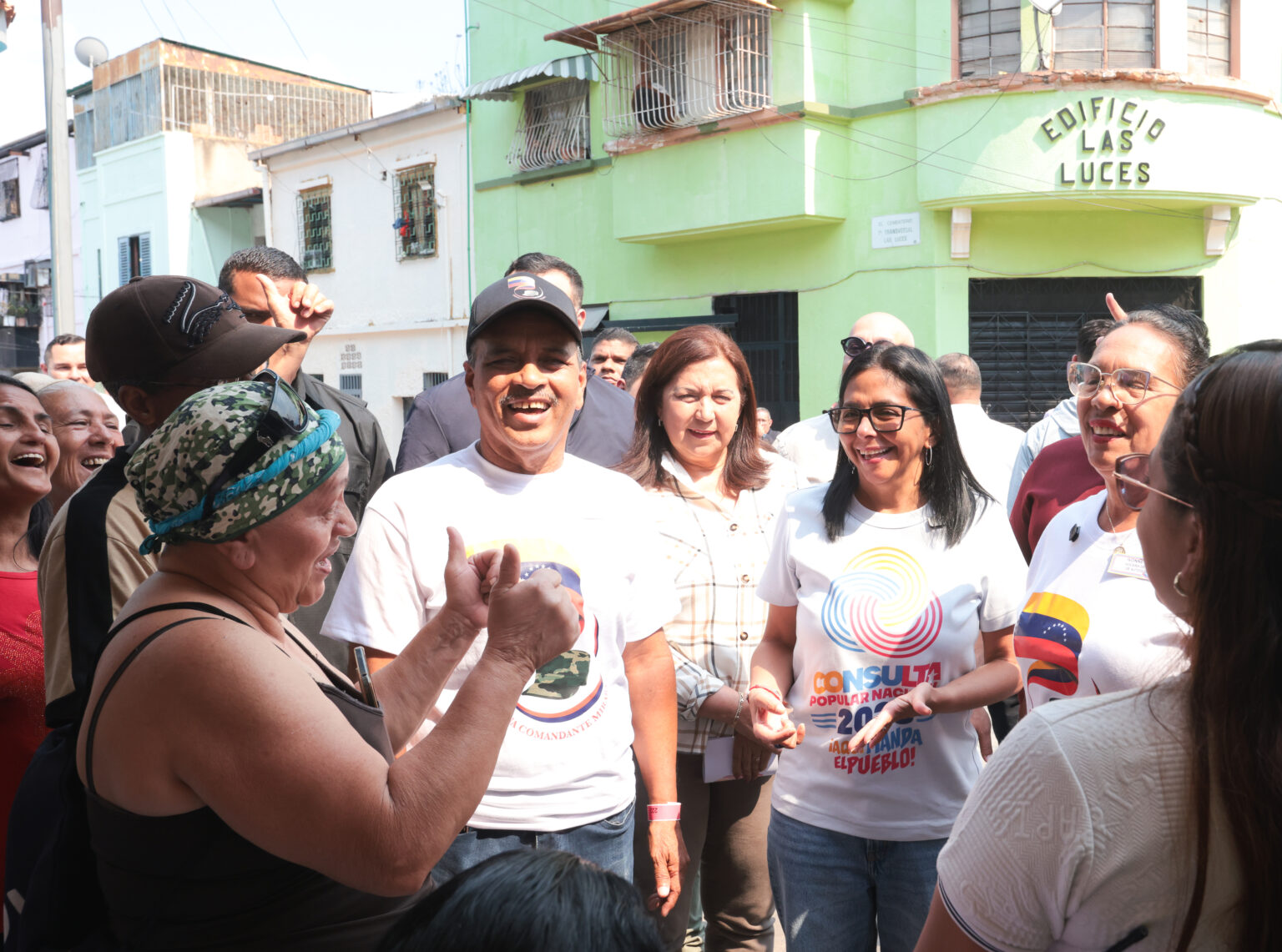 Presidenta (E) Delcy Rodríguez lidera la jornada de Simulacro Electoral para la Consulta Popular Nacional del 8 de marzo